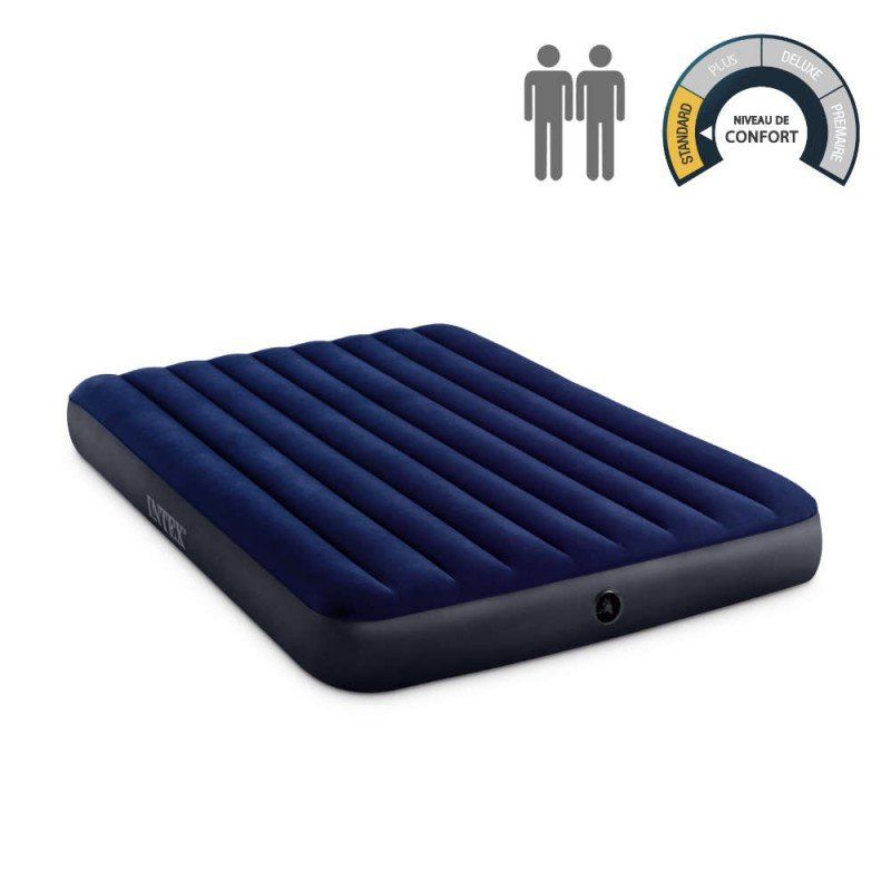 INTEX - Queen Dura-Beam Series Classic Downy Airbed (64759)