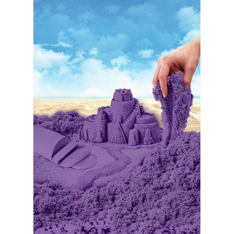 Kinetic Sand , 907 g (2 lb) de violet pour mélanger, modeler et créer, à partir de 3 ans