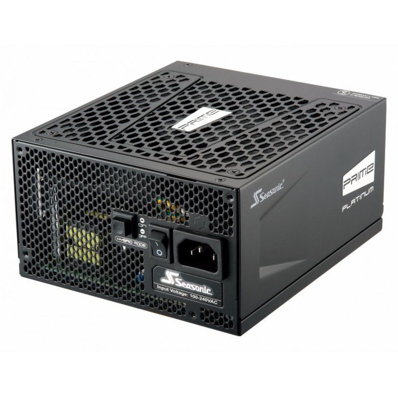 Seasonic Prime Platinum power supply unit 1300 W 20+4 pin ATX ATX Black