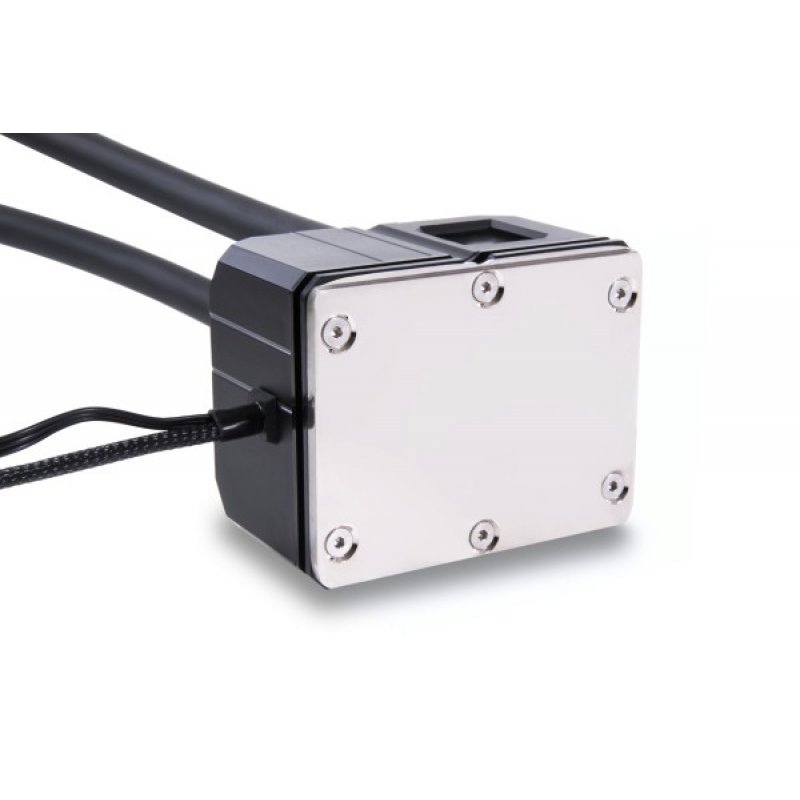 Alphacool Pro Aurora 420 CPU AIO Processor Liquid сooling kit 14 cm Black, White