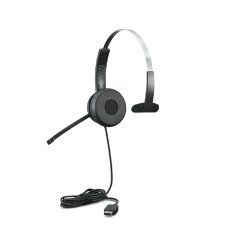 Lenovo 100 Mono Headset Wired Head-band Office/Call center USB Type-A Black