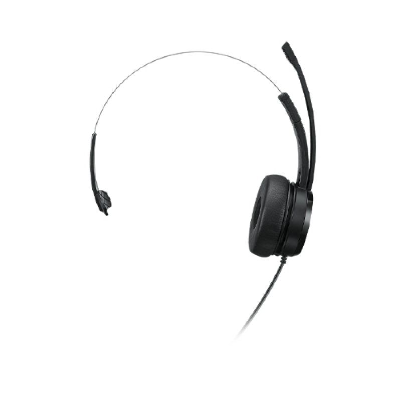 Lenovo 100 Mono Headset Wired Head-band Office/Call center USB Type-A Black