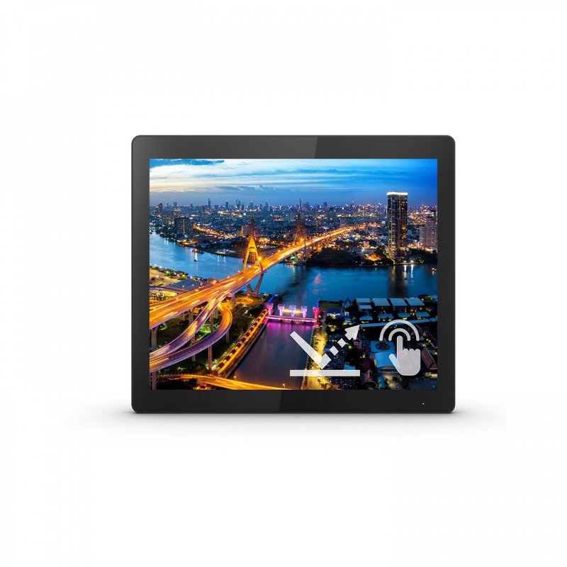 Philips B Line 152B1TFL/00 computer monitor 38.1 cm (15") 1024 x 768 pixels LED Touchscreen Black