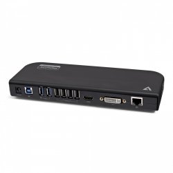 V7 UDDS2 notebook dock/port replicator Docking USB 2.0 Black