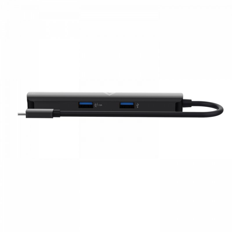 V7 UCMINIDOCK-PT notebook dock/port replicator Docking USB 3.2 Gen 1 (3.1 Gen 1) Type-C Black