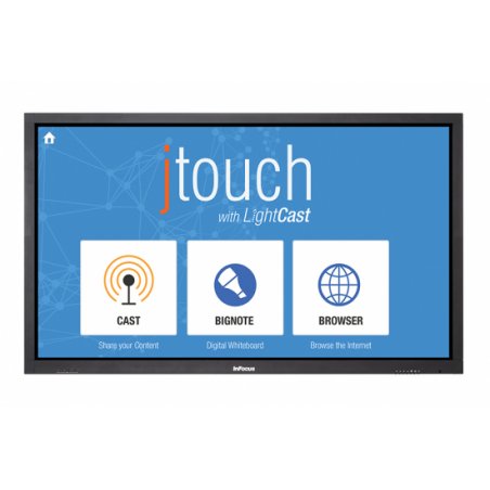 InFocus INF6501CAG Signage Display Digital signage flat panel 165.1 cm (65") LCD Wi-Fi 360 cd/m² Full HD Black Touchscr