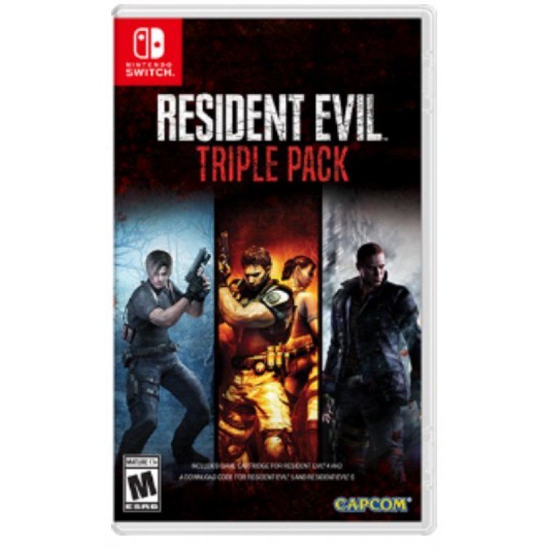 Capcom Resident Evil Triple Pack Anthologie Multilingue Nintendo Switch