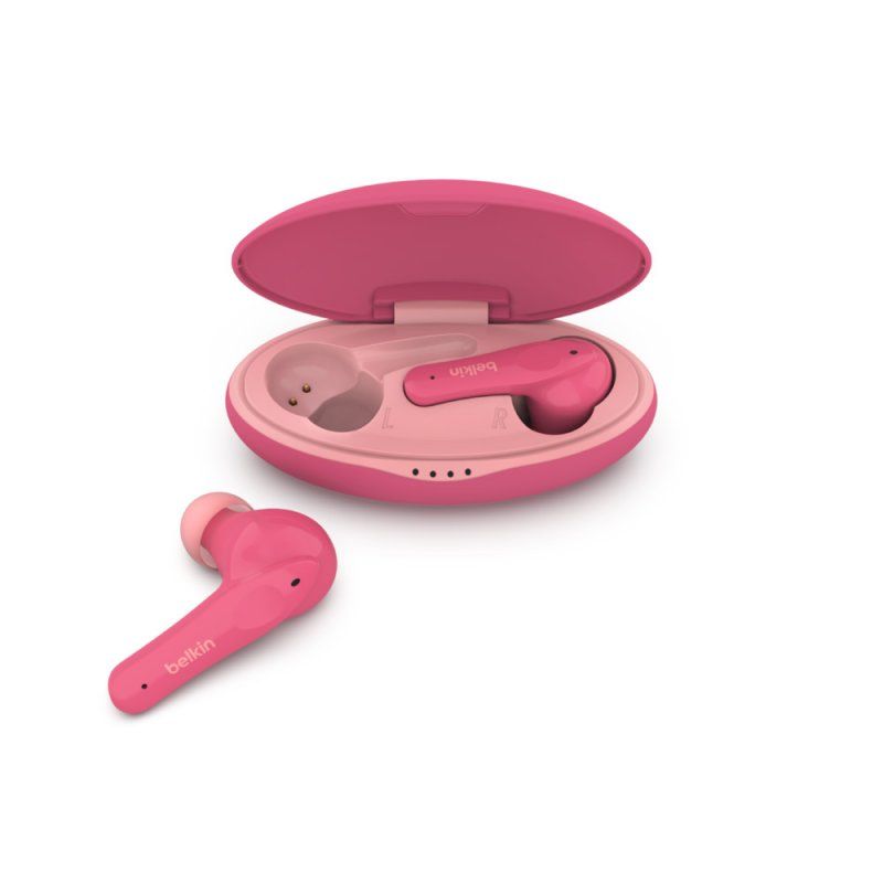 Belkin Soundform Nano​ Headphones Wireless In-ear Calls/Music Micro-USB Bluetooth Pink