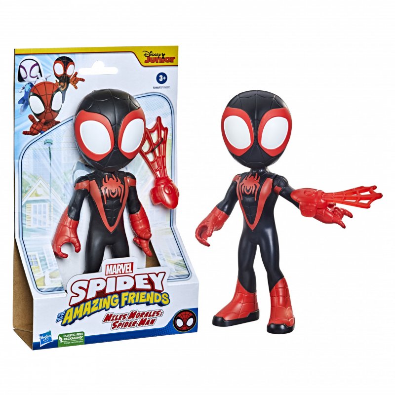 Spidey and His Amazing Friends - Supersized Action Figure - Miles Morales (F3988)