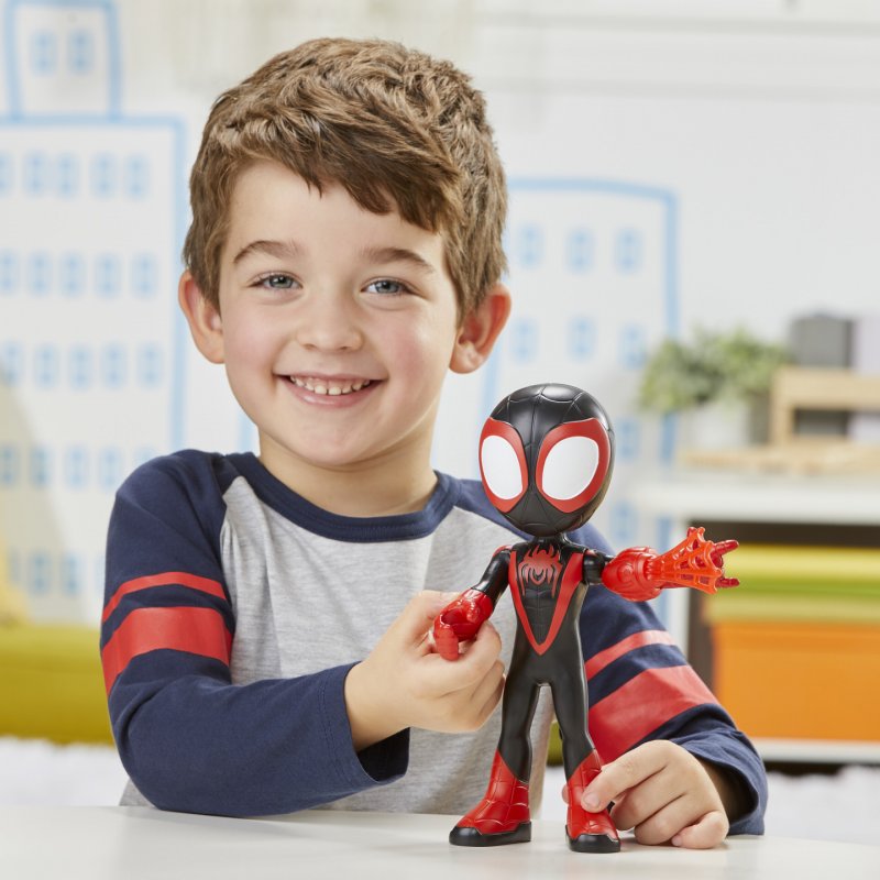 Spidey and His Amazing Friends - Supersized Action Figure - Miles Morales (F3988)