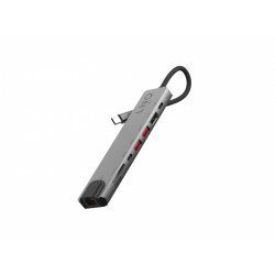 LINQ byELEMENTS LQ48010 - 8in1 Pro USB-C 10Gbps Multiport Hub with 4K HDMI, Ethernet and Card Reader