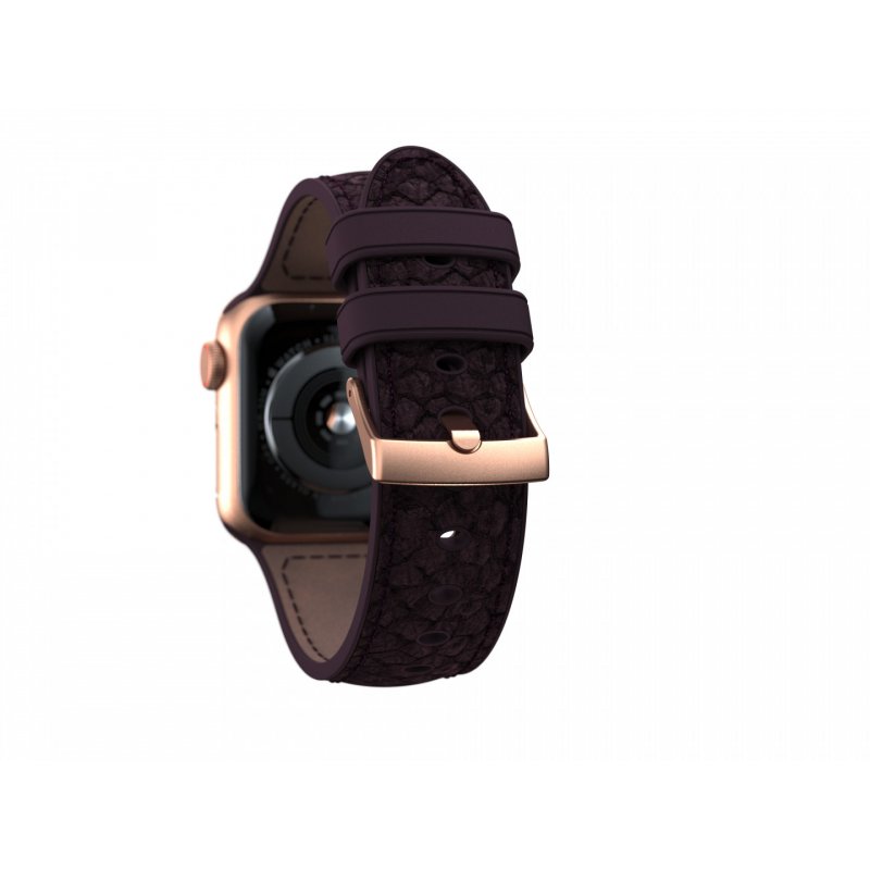 Njord byELEMENTS Salmon Leather Watch Strap - Apple Watch 40/41mm - Eldur