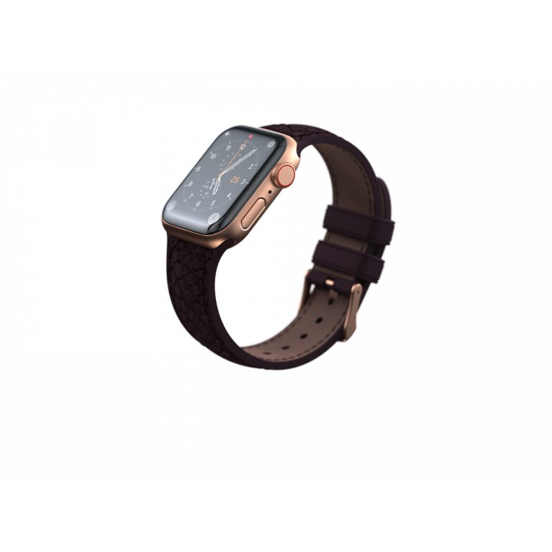 Njord byELEMENTS Salmon Leather Watch Strap - Apple Watch 44/45mm - Eldur