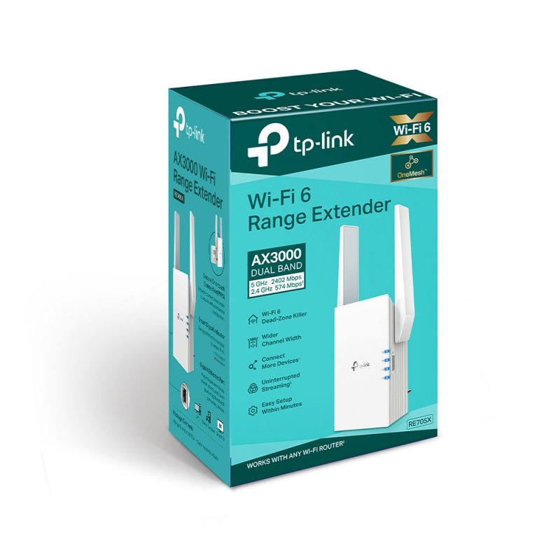 TP-LINK AX3000 Wi-Fi 6 Range Extender