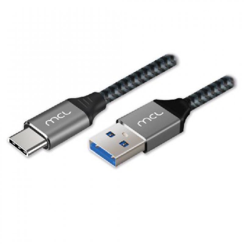 MCL MC1D99A003C0532 USB cable 2 m USB 3.2 Gen 1 (3.1 Gen 1) USB C USB A Black, Grey
