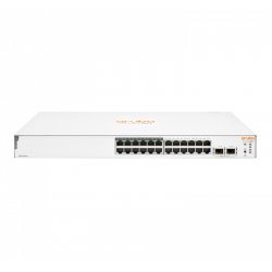 Aruba Instant On 1830 24G 12p Class4 PoE 2SFP 195W Géré L2 Gigabit Ethernet (10/100/1000) Connexion Ethernet, supporta