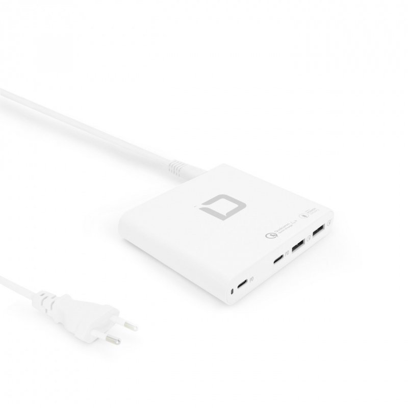 DICOTA D31893 mobile device charger Notebook, Smartphone, Tablet White Fast charging Indoor