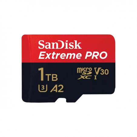EXTREME PRO MICROSDXC 1TB+SD ADAPTER 200MB/S 140MB/S A2 C10 V