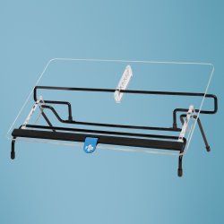 R-Go Tools Flexible documentholder RGODOFRTR porte-document Acrylique, Acier Transparent, Noir