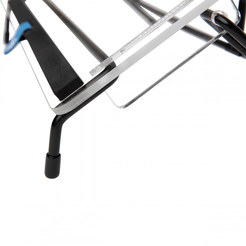 R-Go Tools Flexible documentholder RGODOFRTR porte-document Acrylique, Acier Transparent, Noir