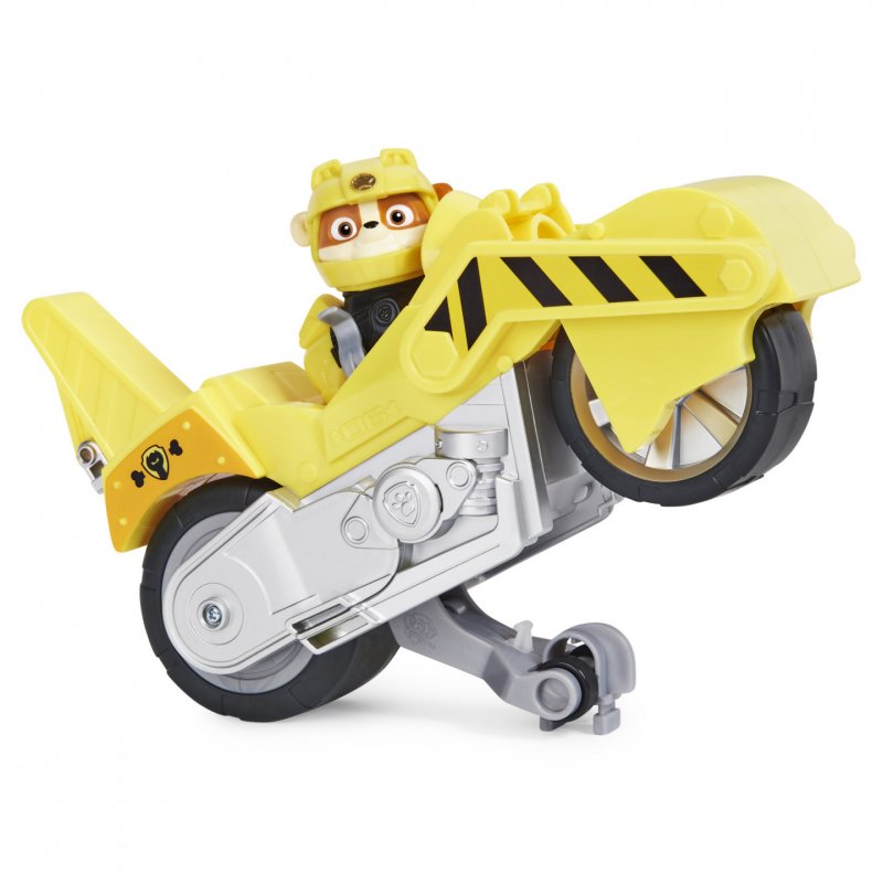 PAW Patrol LA PAT' PATROUILLE - VEHICULE + FIGURINE RUBEN MOTO PUPS - Moto Avec Rétrofriction Et Figurine Amovible De R