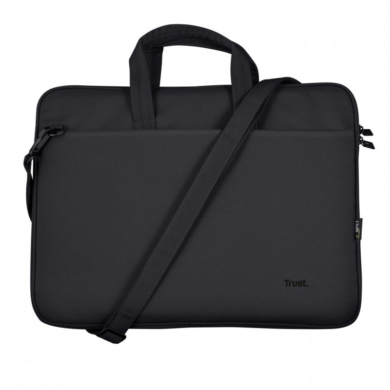 Sacoche Ordinateur Portable Trust Bologna 16" max + Souris sans fil Yvi+ (Noir)