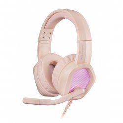 Mars Gaming MH320 Casque Avec fil Arceau Jouer USB Type-A Rose