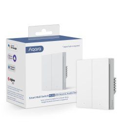 Aqara WS-EUK04 interrupteur d'éclairage Polycarbonate (PC) Blanc