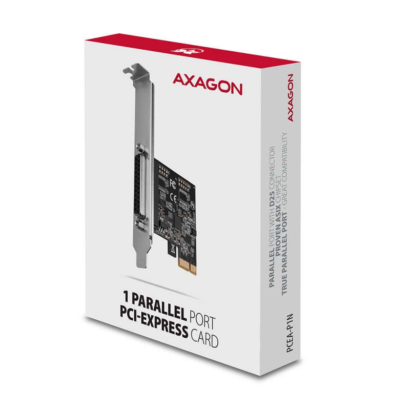 Axagon PCEA-P1N carte et adaptateur d'interfaces Interne Parallèle