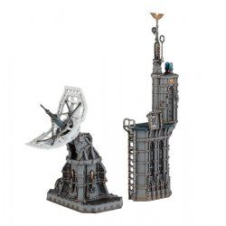 Warhammer 40k - Zone de Bataille Fronteris : Antenne-vox et Autel Auspex