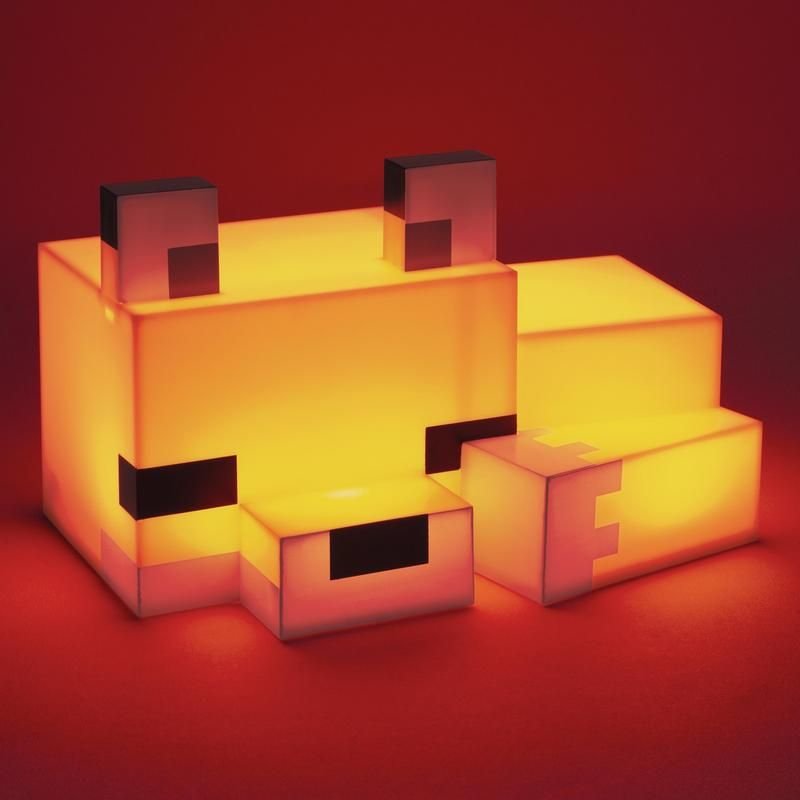 MINECRAFT - Renard - Lampe 20cm