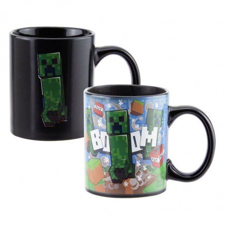 Paladone Minecraft Creeper Heat Change Mug cup Multicolour Universal 1 pc(s)