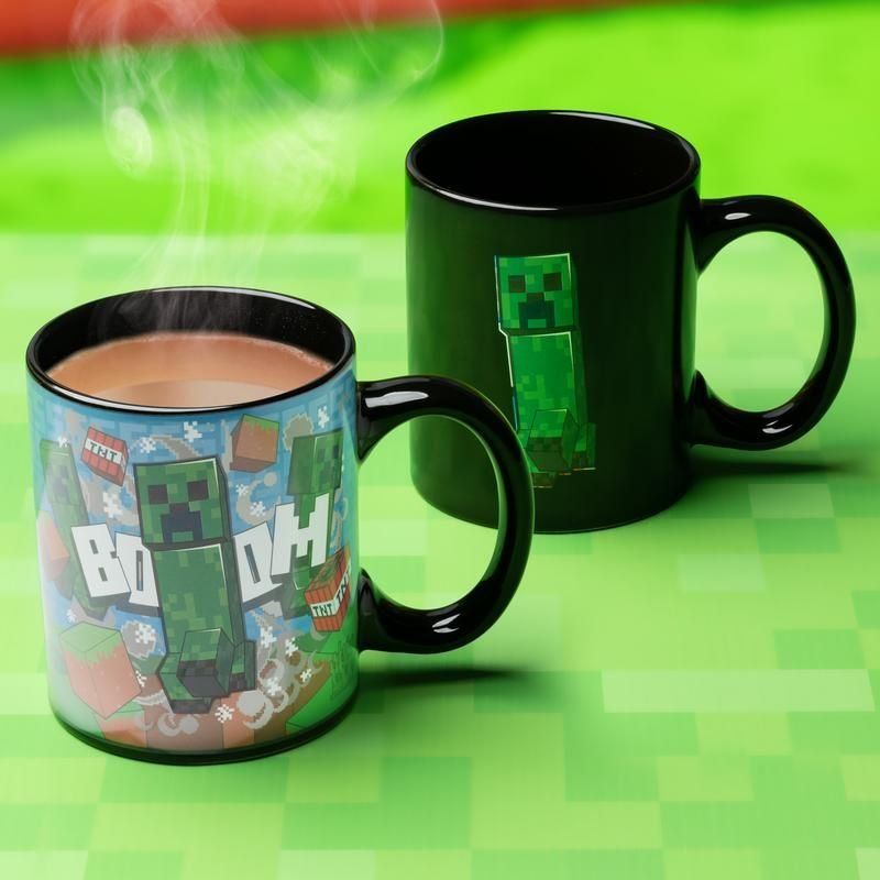 Paladone Minecraft Creeper Heat Change Mug cup Multicolour Universal 1 pc(s)