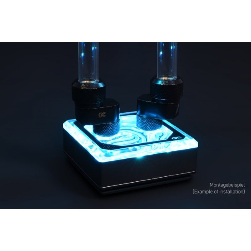 Alphacool EiszapfenG1/4 Zoll Verlängerung Offset MF 16 - chrome