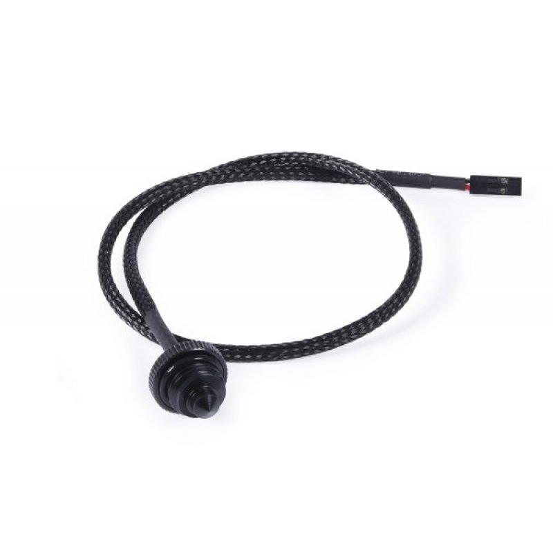 Alphacool Eiszapfen Temperatursensor flach G1/4 - schwarz
