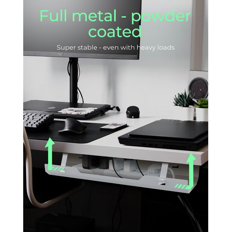 ZUB ICY BOX Cable management tray for Desk