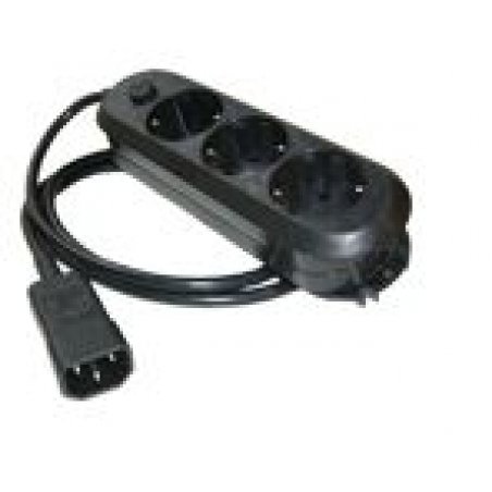 ONLINE USV-Systeme USV-Steckdosenleiste, 10 A multiprise 1,8 m