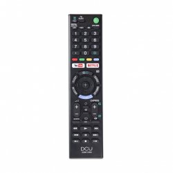DCU Advance Tecnologic 30901060 remote control IR Wireless TV Press buttons