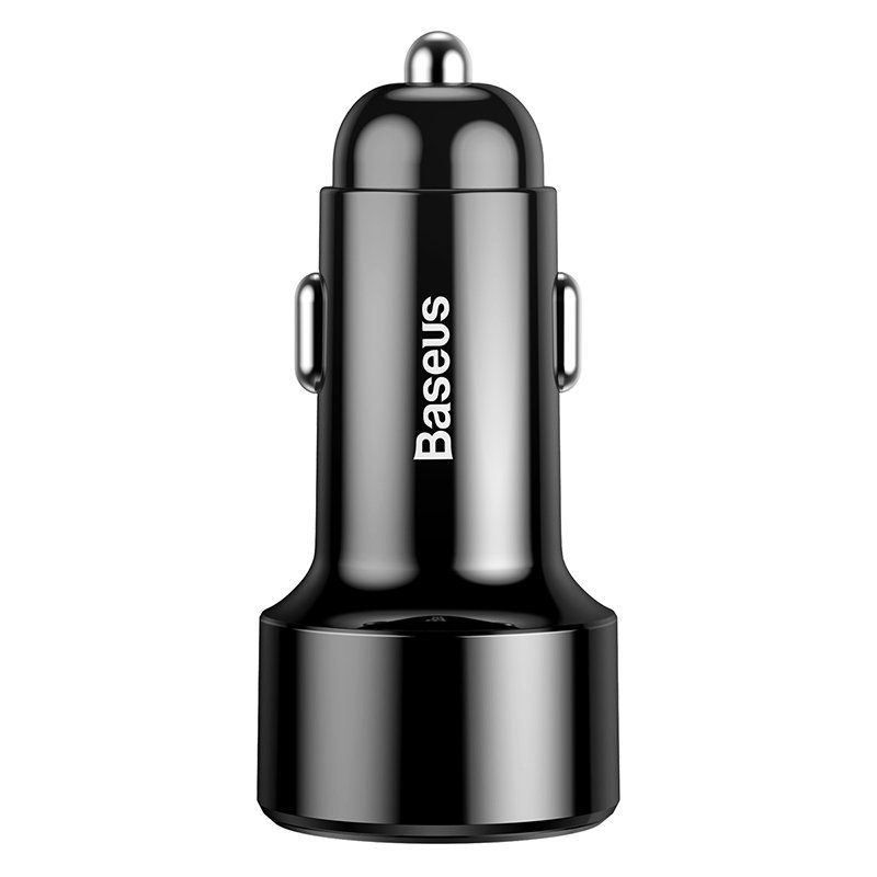 Baseus CCMLC20C-01 chargeur d'appareils mobiles Universel Noir Allume-cigare Charge rapide Auto