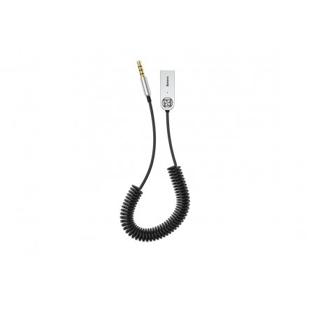 Baseus CABA01-01 câble audio 0,5 m 3,5mm USB Type-A Noir