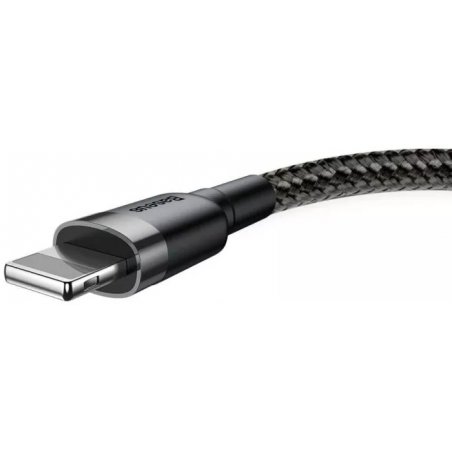 Baseus Lightning Cafule Cable 1.5A 2m Gray + Black (CALKLF-CG1)