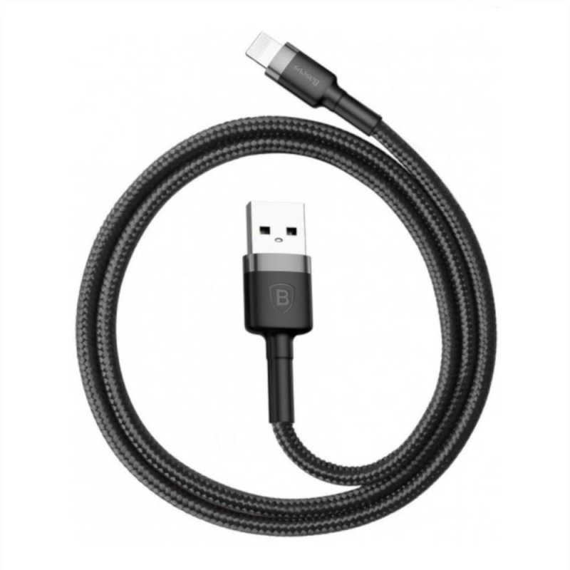 Baseus CALKLF-CG1 USB cable 2 m USB A Grey, Black