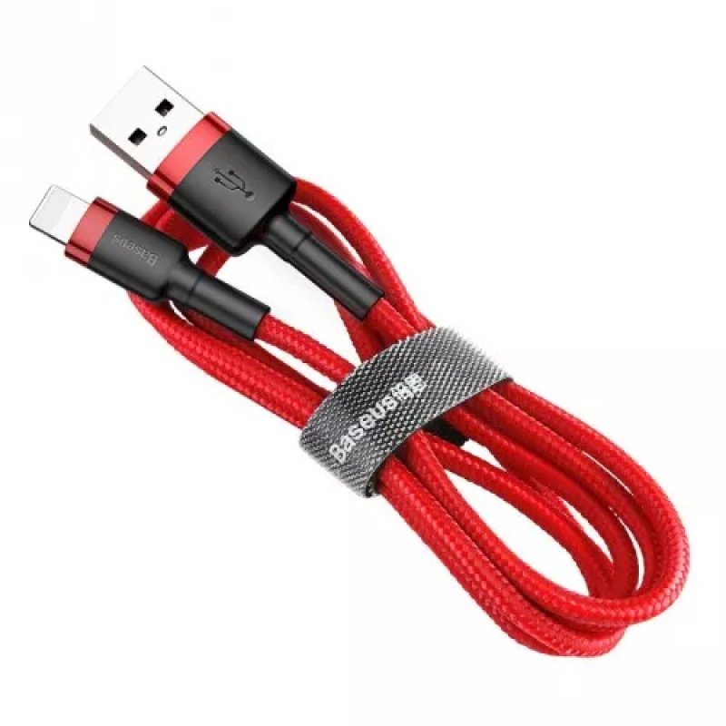 Baseus Lightning Cafule Cable 1.5A 2m Red + Red (CALKLF-C09)
