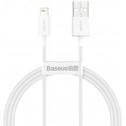 Baseus CALYS-A02 câble de téléphone portable Blanc 1 m USB A Lightning