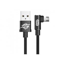 Baseus Micro USB MVP Elbow Type Cable 1.5A 2m Black (CAMMVP-B01)