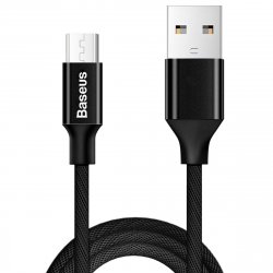 Baseus Micro USB Yiven Cable 2A 1.5m Black (CAMYW-B01)