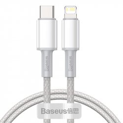 Baseus CATLGD-02 câble Lightning 1 m Blanc