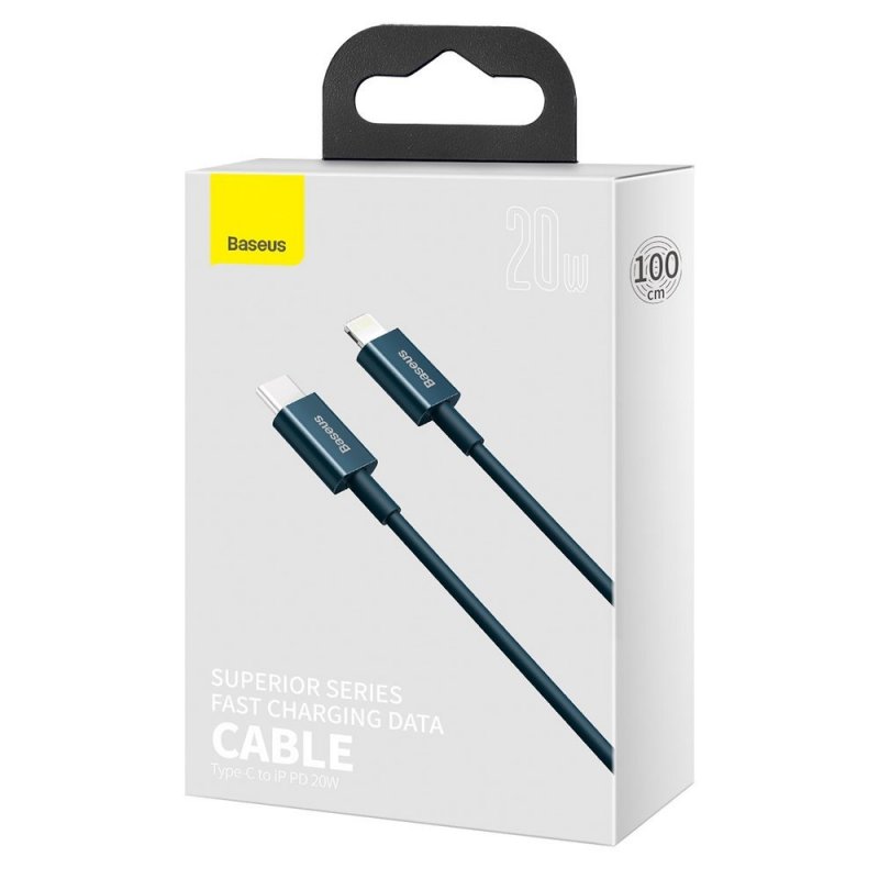 Baseus Type-C - Lightning Superior Series fast charging data cable PD 20W 1m Blue (CATLYS-A03)