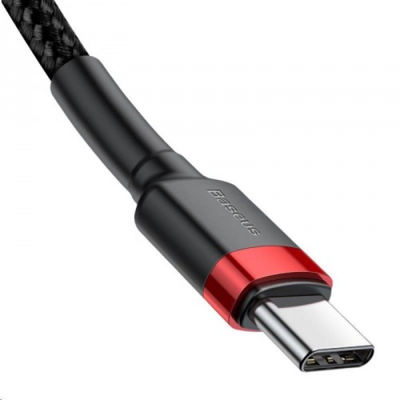 Baseus Cafule USB cable 2 m USB C Black, Red