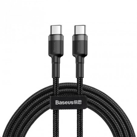 Baseus Cafule câble USB 2 m USB C Noir, Gris